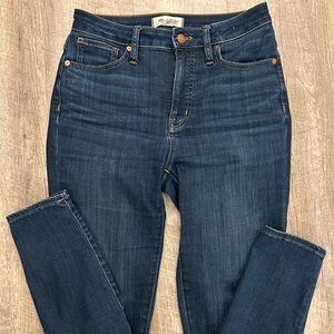 Madewell Dark Blue Skinny Jeans